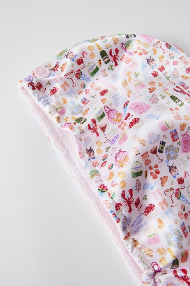 UO Quick-Dry Satin Hair Wrap & Micro-Fiber Towel #1