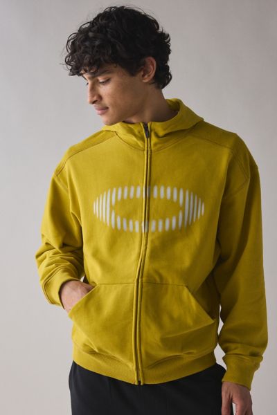 Oakley Uo Exclusive Zip-up Hoodie Sweatshirt At Urban Outfitters