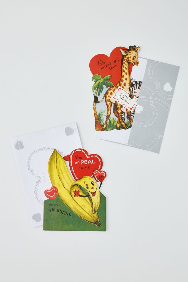 Retro Valentine’s Day Card Set #2