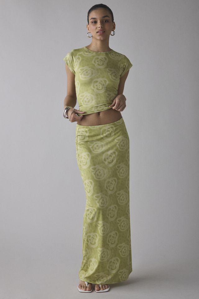 Hosbjerg Tohana Blossom Green Baby Tee #1
