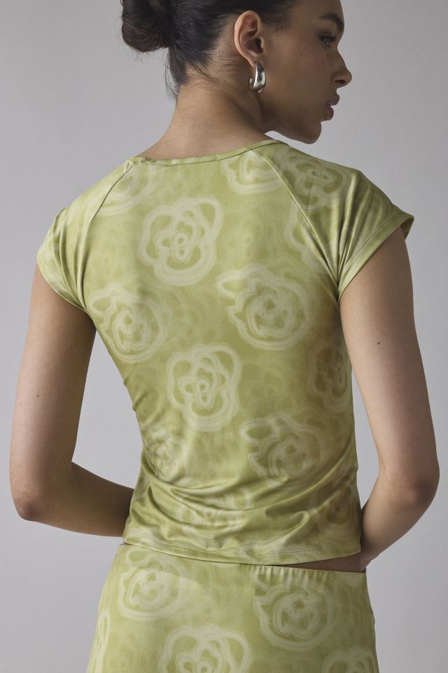 Hosbjerg Tohana Blossom Green Baby Tee #2
