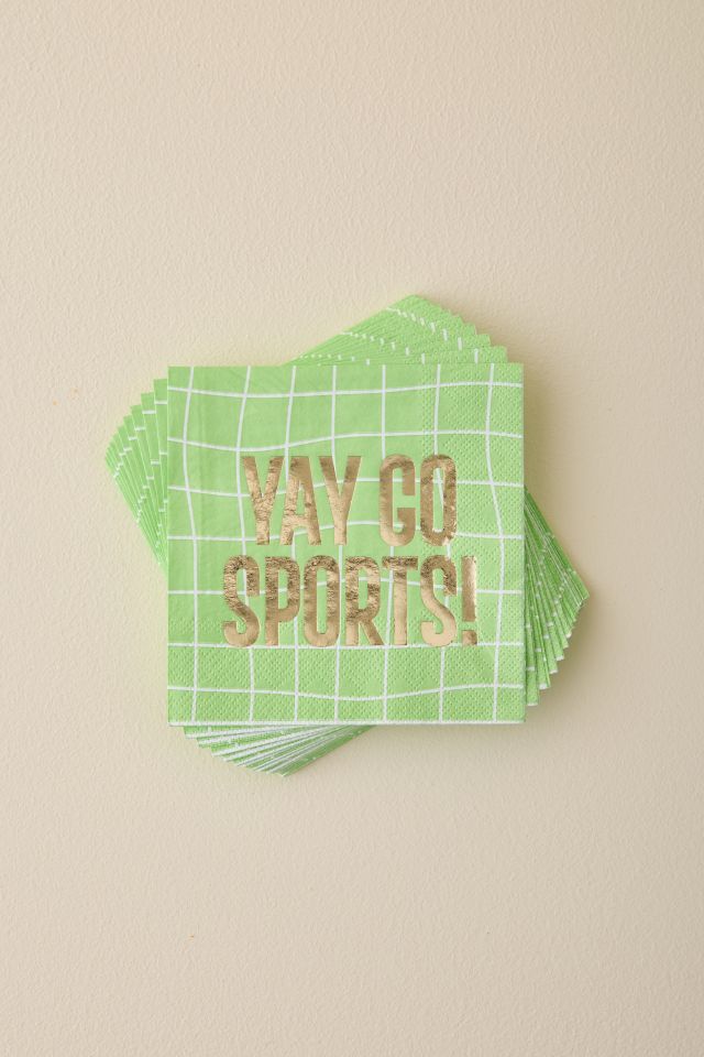 Yay Sports Paper Cocktail Napkin Set #1