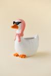 Goose Sculptural Ceramic Planter