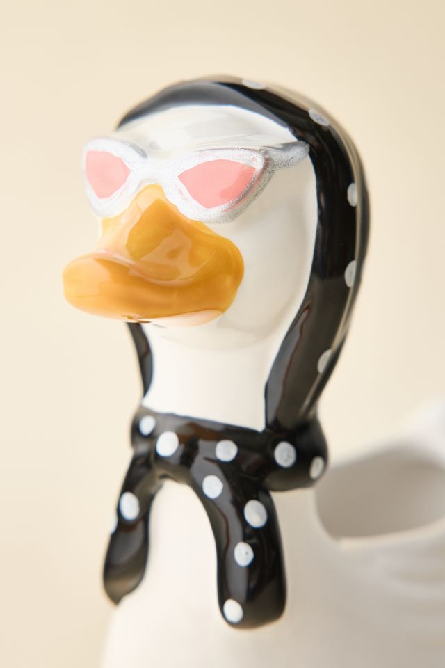 Goose Sculptural Ceramic Planter #2