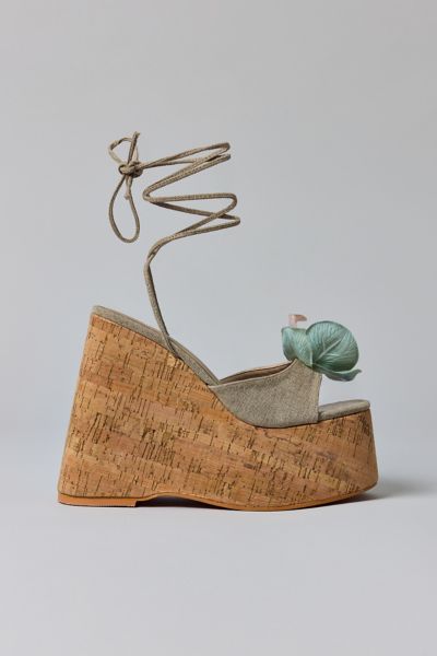 Azalea Wang Daleyza Platform Wedge Sandal