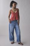 Kimchi Blue Kiara Split-Front Flyaway Sweater Tank Top