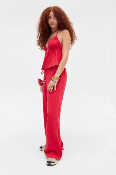 Out From Under Broderie Tie-Back Cami