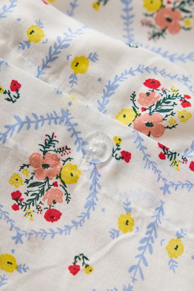 Studio Sweet Posie Vignette Brushed Cotton Duvet Cover Set #3