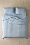 Simple Stripe Brushed Cotton Duvet Set
