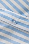 Simple Stripe Brushed Cotton Duvet Set