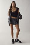 Out From Under Sally Square Neck Seamless Knit Henley Tee