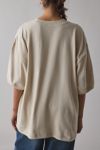 UO Shirley Lace-Trim Oversized Graphic Tee