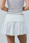 Kimchi Blue Jesse Foldover Fit-And-Flare Micro Skirt