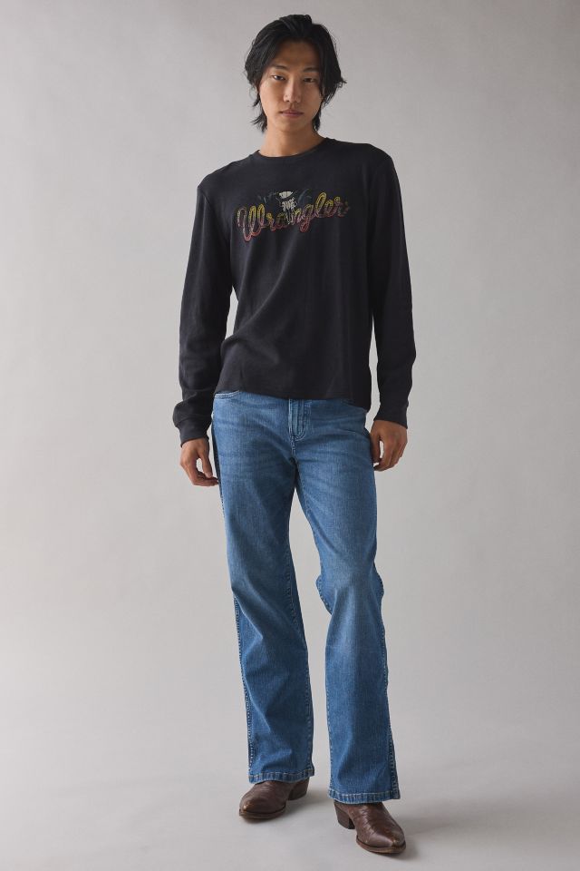 Wrangler Logo Graphic Thermal Long Sleeve Tee #2