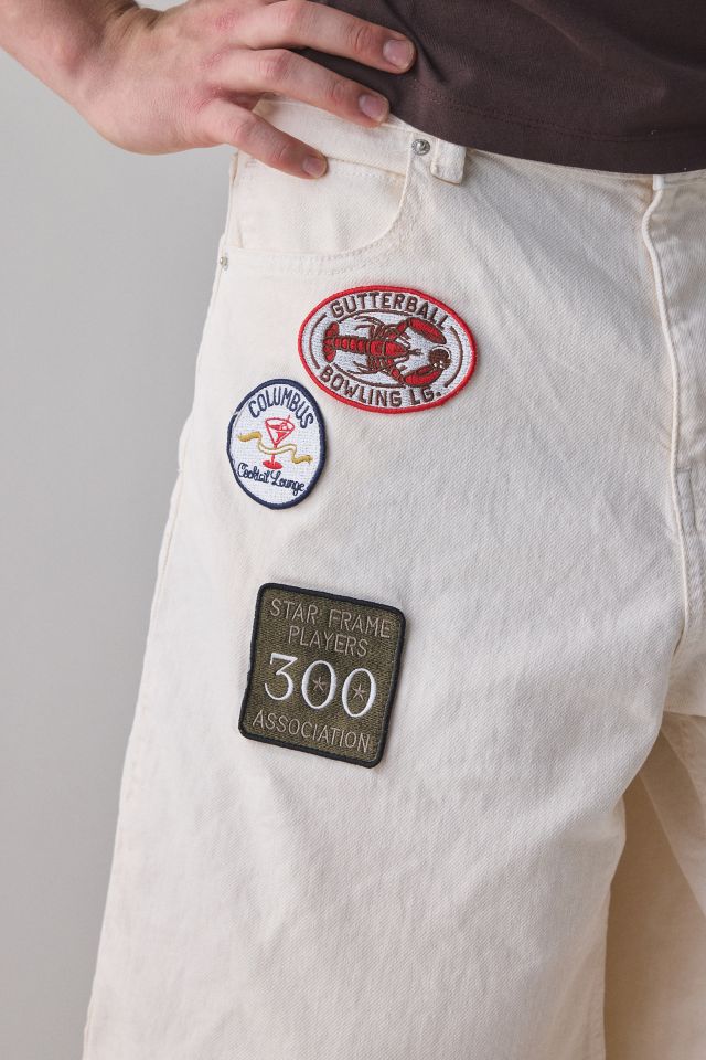 BDG Astro Patched Baggy Denim Jort