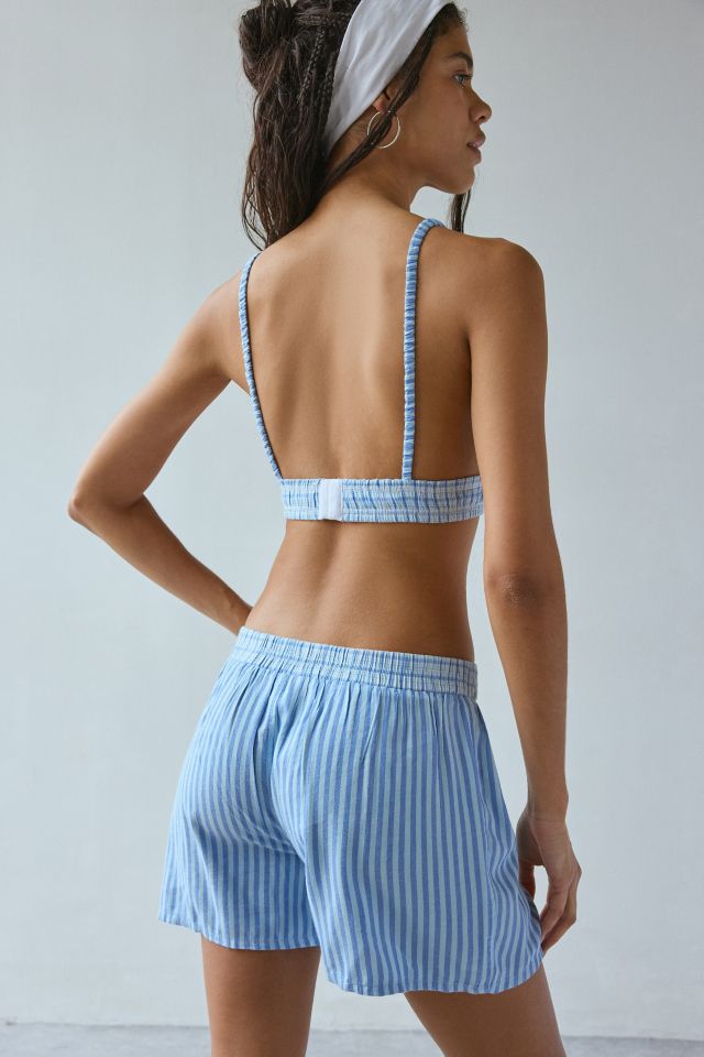 Out From Under Boxer Triangle Bralette