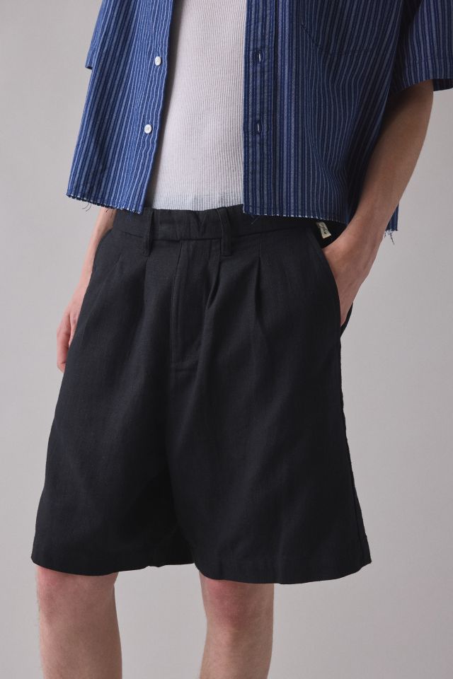 The Critical Slide Society Harro Linen Wide Leg Short #1