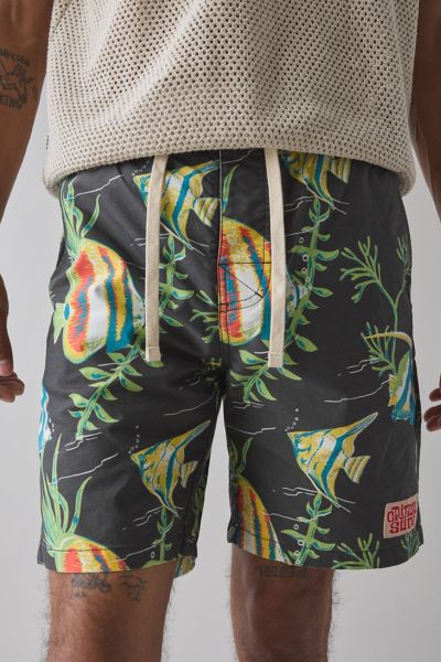 The Critical Slide Society Tropical Pattern 17” Swim Short