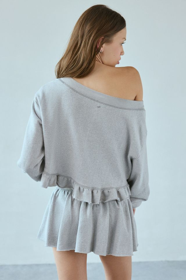 Out From Under Lyra Ruffle Off-The-Shoulder Pullover #3
