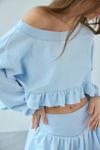 Out From Under Lyra Ruffle Off-The-Shoulder Pullover