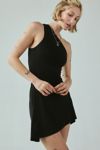 UO Monica Asymmetrical One-Shoulder Mini Romper