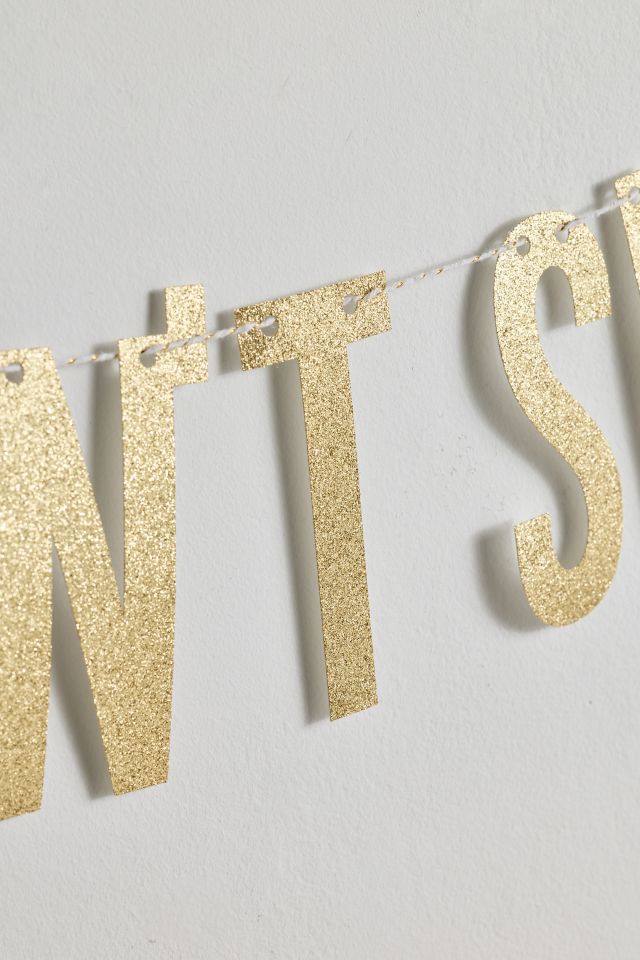 Valentine’s Day Men Ain’t S*** Glitter Banner #2