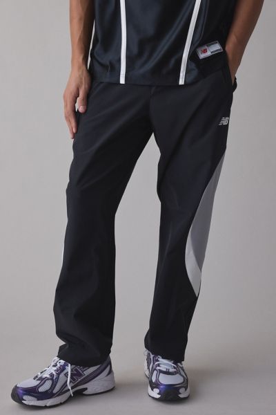 NEW BALANCE WOVEN TRACK PANT IN BLACK, MEN'S AT URBAN OUTFITTERS 
