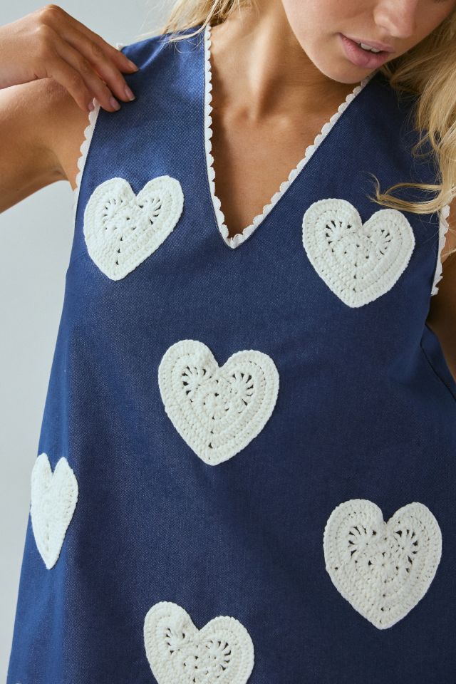 【sister jane】ハート トゥ ハート ミニドレス Heart to Heart Mini Dress – Sister Jane