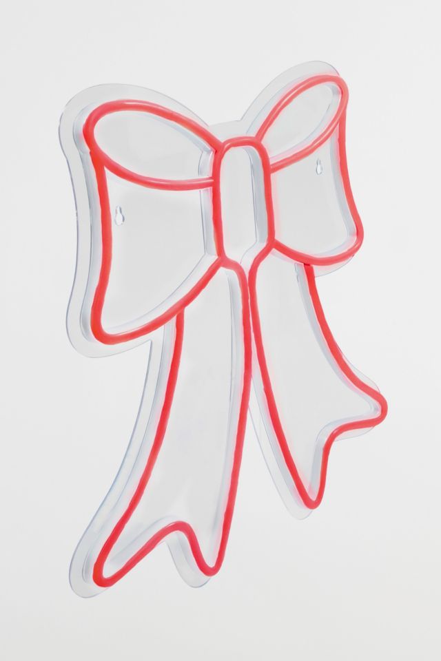 Northlight 15" LED Neon Bow #3