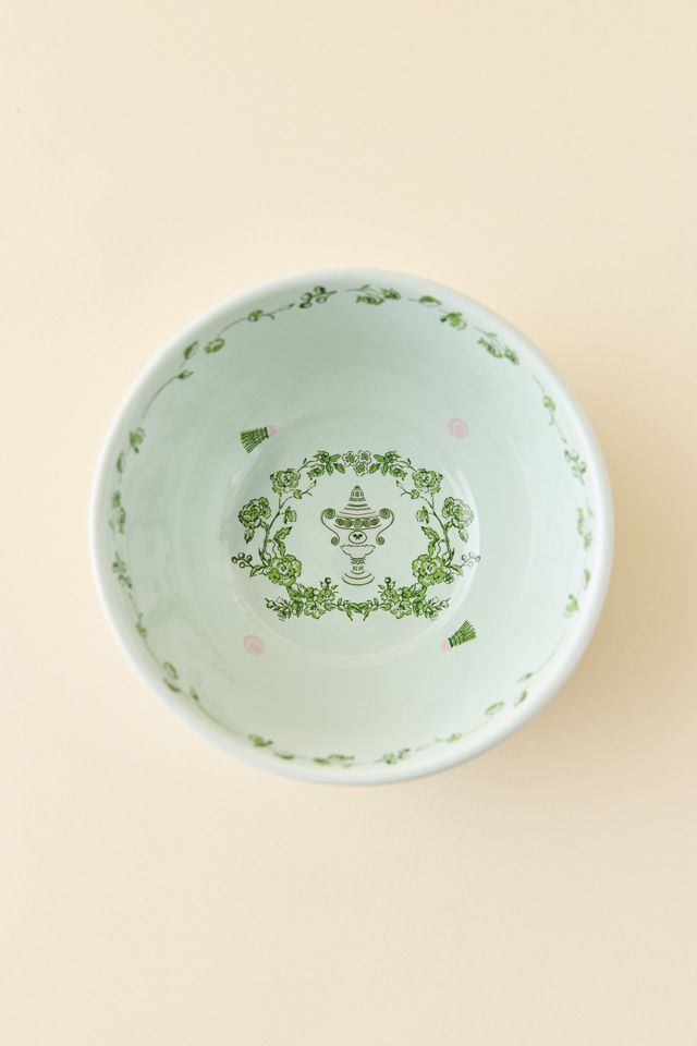 Graphic Printed Ceramic Cereal Bowl #2