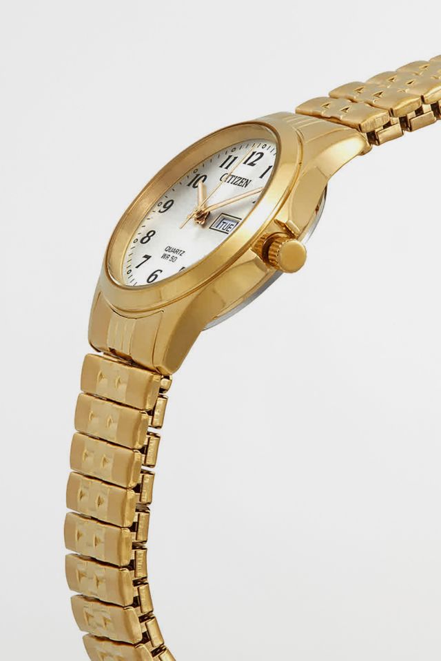 Citizen Quartz Gold Dial Watch #1