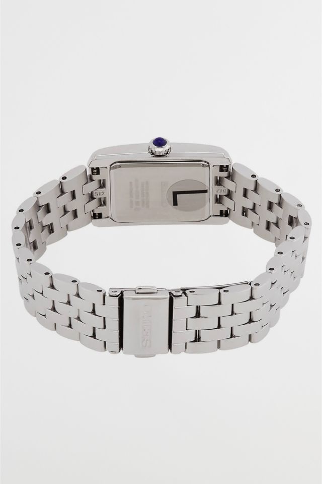 Seiko Classic Quartz Crystal Silver Dial Watch #2