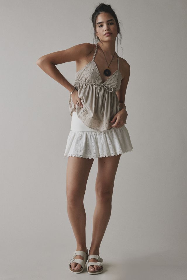 Kimchi Blue Bailey Eyelet Lace Babydoll Tank Top #2