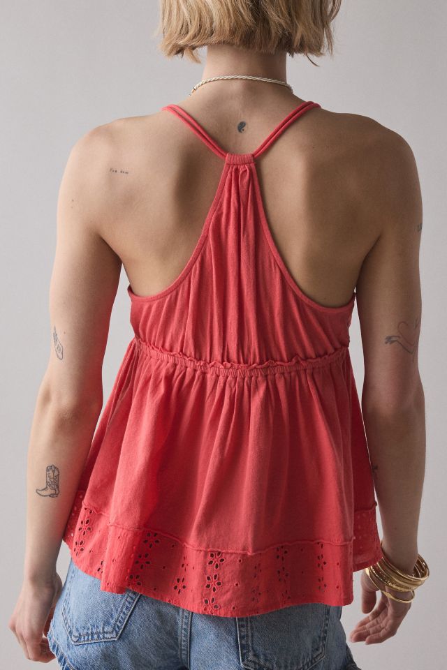 Kimchi Blue Bailey Eyelet Lace Babydoll Tank Top #2