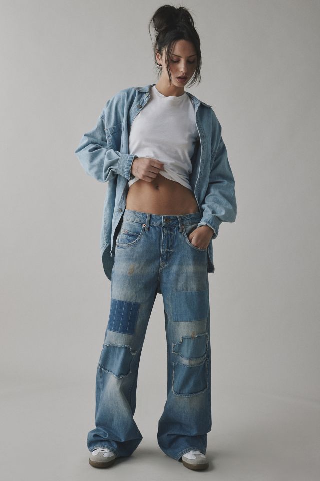 BDG Jaya Patchwork Baggy Boyfriend Jean #1