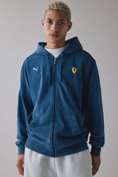 Puma Scuderia Ferrari Sportswear Zip-Up Hoodie Sweatshirt
