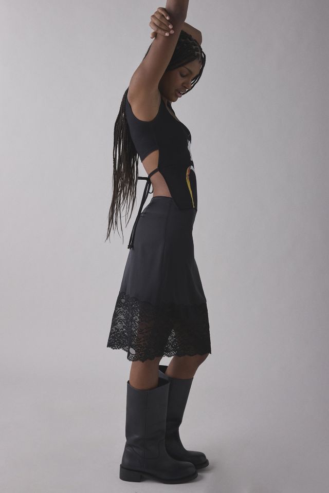 Tyler McGillivary Alice Square Neck Open-Back Tank Top #1