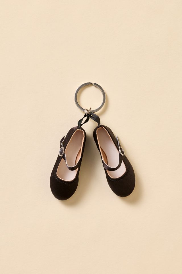 Mary Jane Ballet Slipper Keychain #1