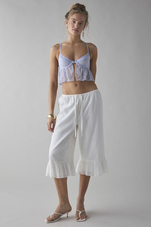 Out From Under Katiya Mesh + Lace Flyaway Babydoll Bra Top #1