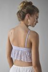 Out From Under Katiya Mesh + Lace Flyaway Babydoll Bra Top