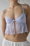 Out From Under Katiya Mesh + Lace Flyaway Babydoll Bra Top