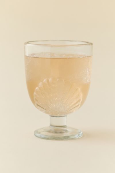 Shell Icon Glass Tumbler
