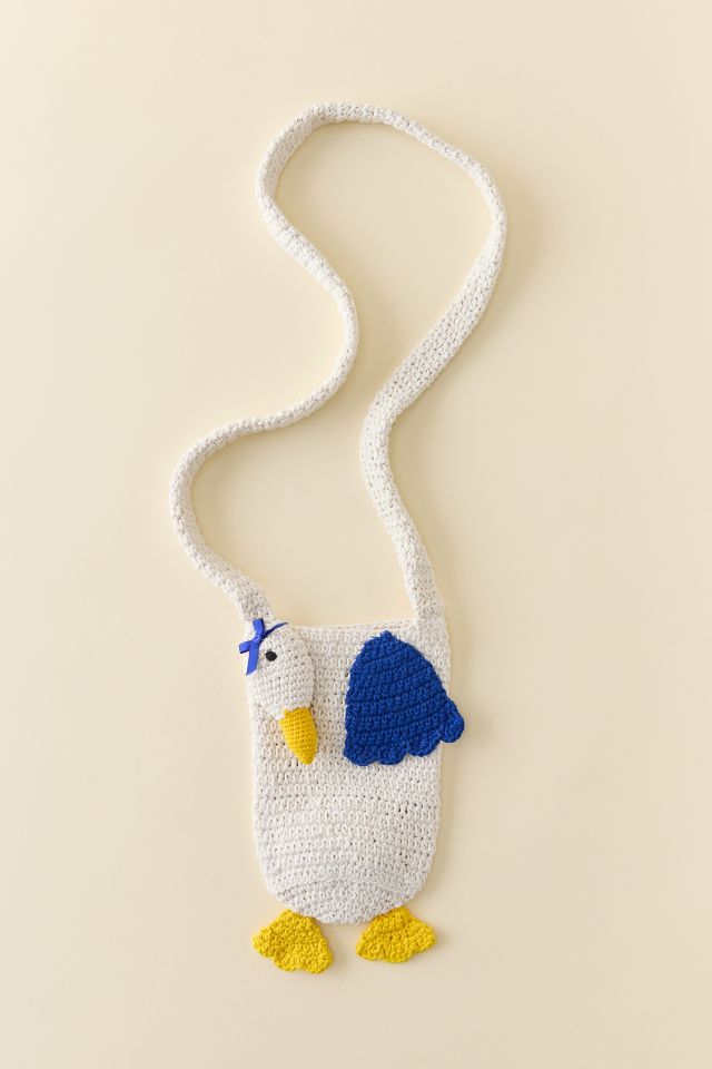 Silly Goose Crochet Bottle Sling #1
