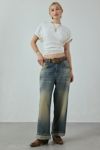 Kimchi Blue Rose Split-Front Textured Knit Cardigan