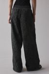 Jaded London Charcoal Leopard Marled Monster Jogger