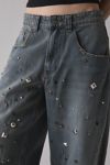 Jaded London Colossus Charm Studded Baggy Jean