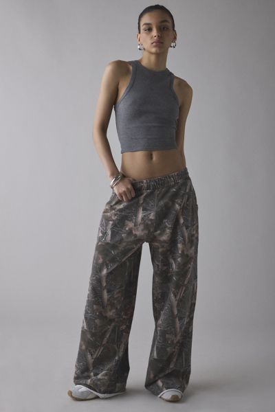 Jaded London Woodland Camo Baggy Monster Jogger | Urban