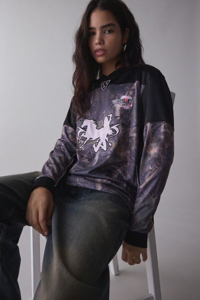 Resident Hockey Camo Top | Jaded London | Clothing