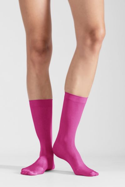 Lechery Shiny Sheer Sock Set In Pink, Women's At Urban Outfitters In Pink