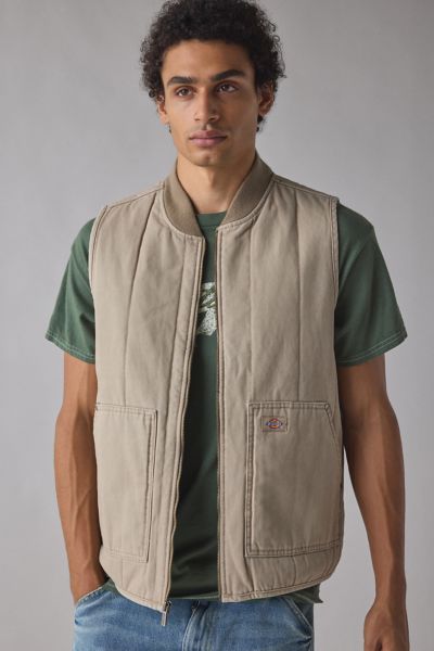 Dickies Quilted Canvas Vest
